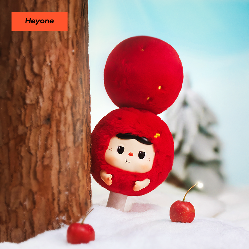 Warm BAOBAO Fireside Tea Party series Vinyl PlushKey Chain