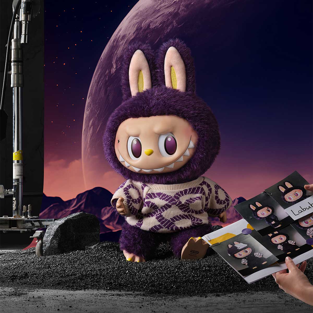 THE MONSTERS LABUBU BE FANCY NOW vinyl plush