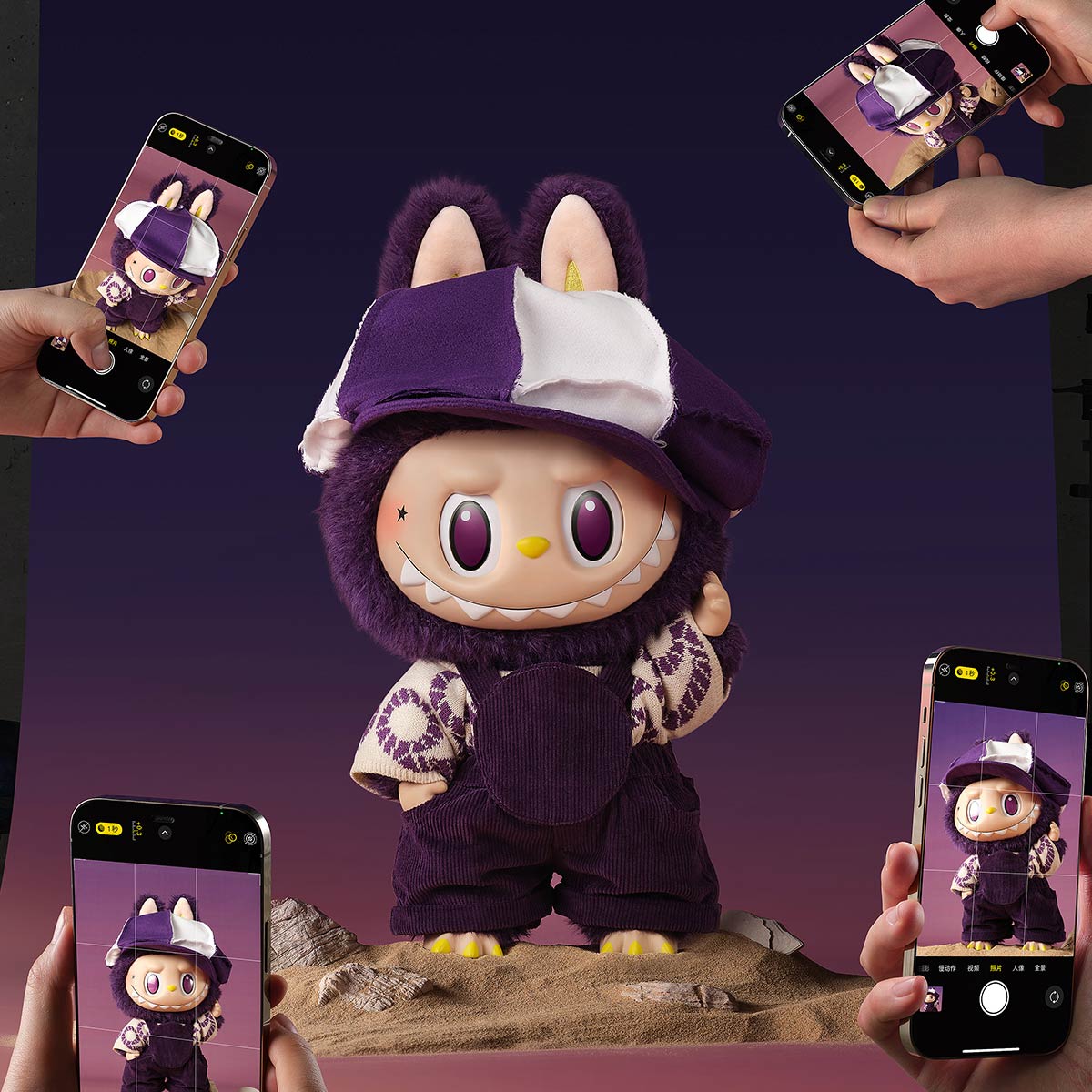 THE MONSTERS LABUBU BE FANCY NOW vinyl plush