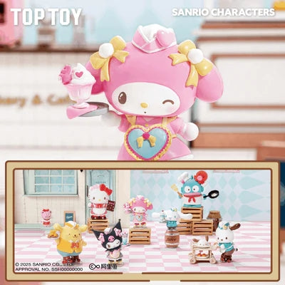Sanrio characters Rollers Skating Restaurant Figures Blind Box