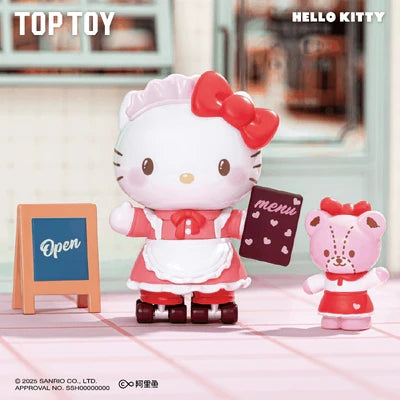 Sanrio characters Rollers Skating Restaurant Figures Blind Box