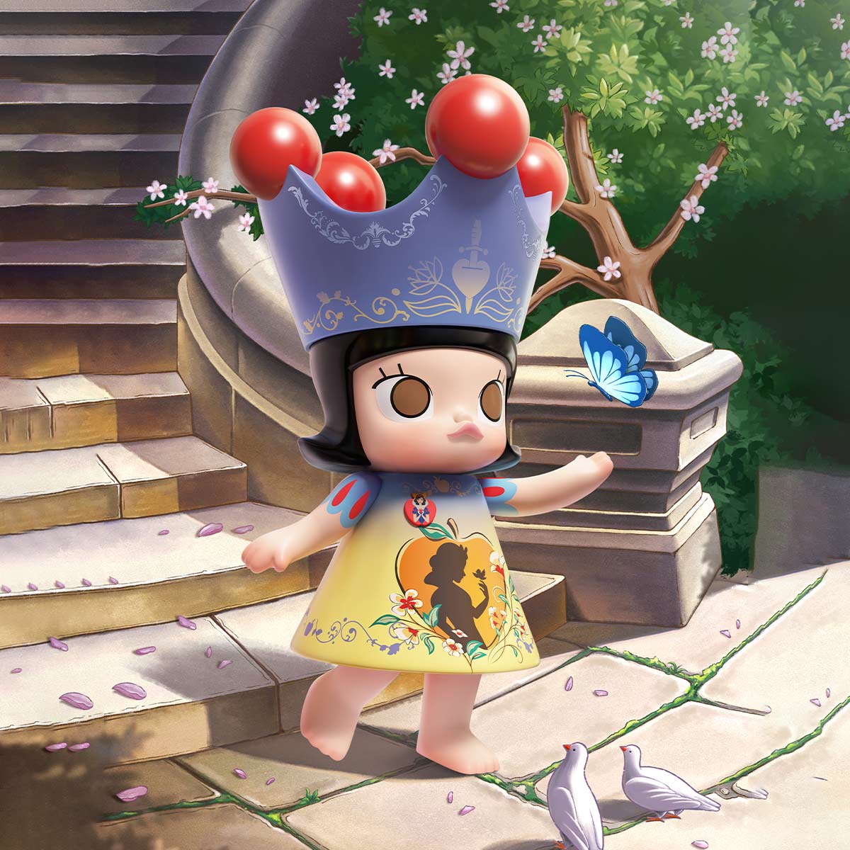 MEGA ROYAL MOLLY 400% SNOW WHITE