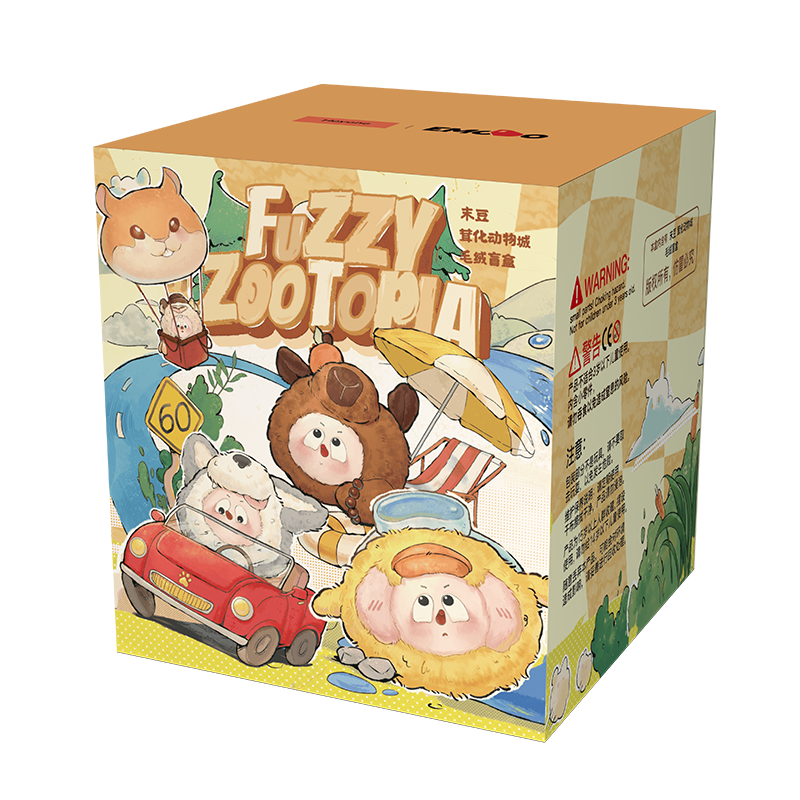 Emodo-Fuzzy Zootopia Series Blind Box
