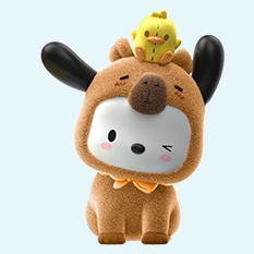 Sanrio Characters Capybara Series Figure Blind Box