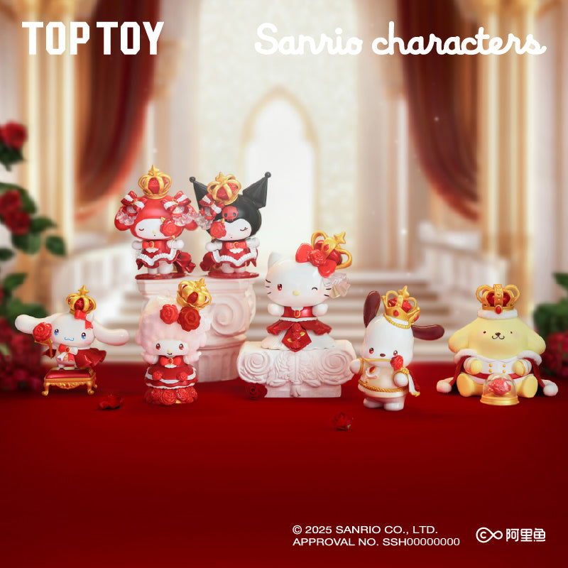 Sanrio characters The Night of Rose Series Figures Blind Box