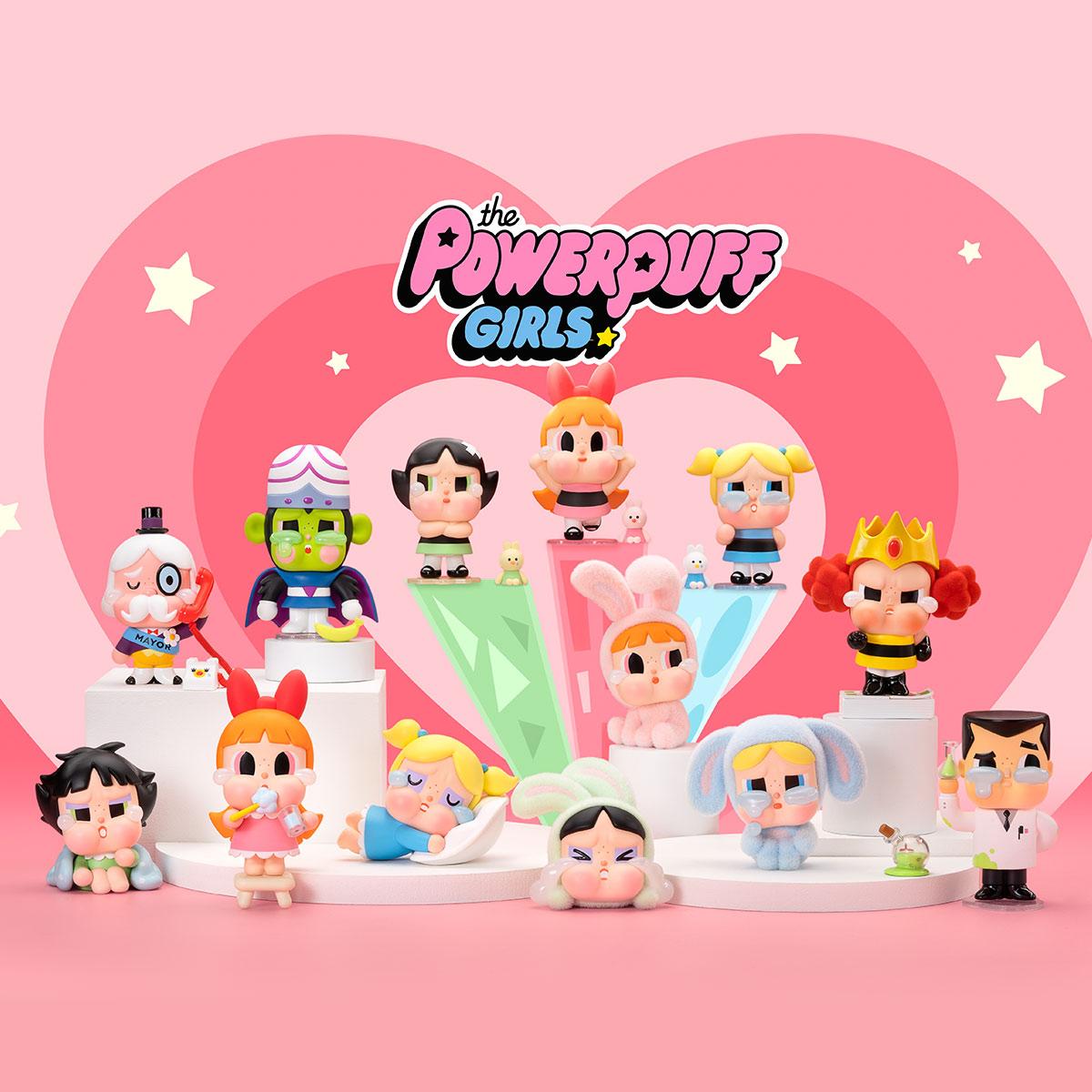 CRYBABY × Powerpuff Girls Series Blind Box Figures Toys