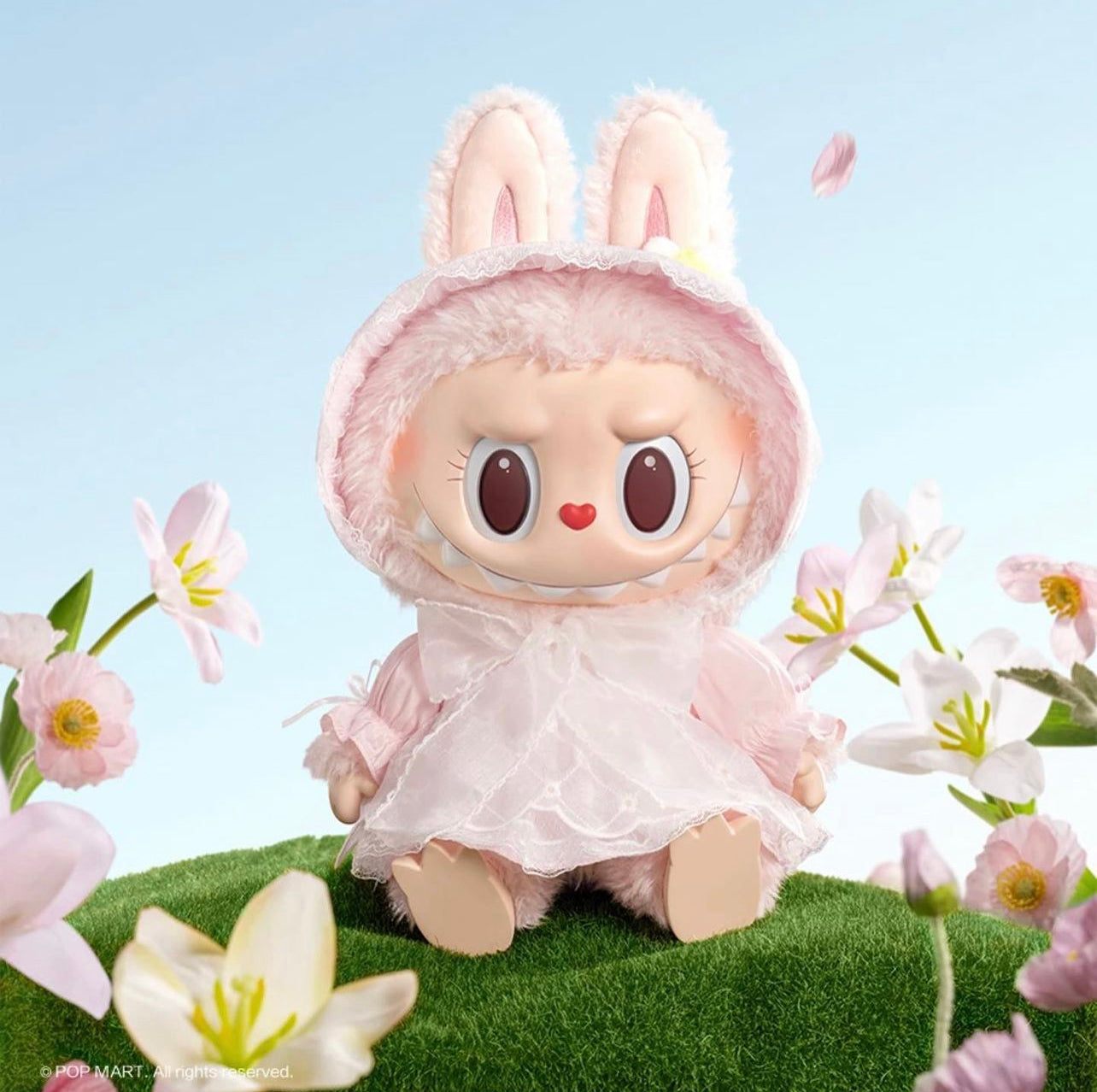 THE MONSTERS LABUBU Mokoko Fall Into Spring Vinyl Plush Doll